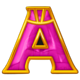 iron dog studio cleopatras fortune letter a symbol icon