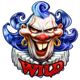 its a joker wild symbol icon