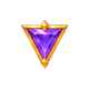 jackpot gem rush hold and win purple gem symbol icon