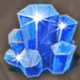 jackpot giant bluegem symbol icon