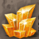 jackpot giant orangegem symbol icon