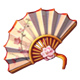 jackpot pagoda blossom fan symbol icon