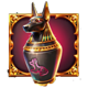 jars of egypt anubis jar symbol icon