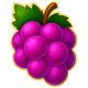 jiggly joker grape symbol icon