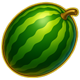 jiggly joker melon symbol icon