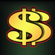 joker plus ii dollars symbol icon