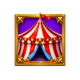 joker wild chaos tent symbol icon