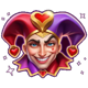 joker x love joker head symbol icon