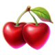 joker x love red cherries symbol icon