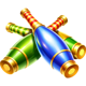 jokers revenge juggling clubs symbol icon
