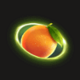 juicy bonanza orange symbol icon