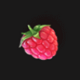 juicy bonanza raspberry symbol icon