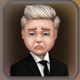 kenneth must die kid in suit symbol icon