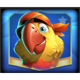 king kong even bigger balls parrot character symbol icon