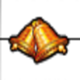 kings timer bell symbol icon