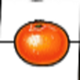 kings timer orange symbol icon