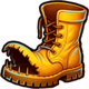 krakens catch boot symbol icon
