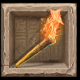 lara croft temples and tombs torch symbol icon