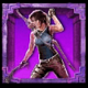 lara croft tomb of the sun woman4 symbol icon