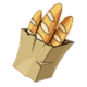 le bandit hold and win bread symbol icon
