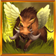 legend of perseus boar symbol icon