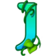 leprechauns loot vine j symbol icon