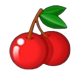 liberty wins red cherries symbol icon