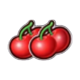 lightning coins hold and spin red cherries symbol icon