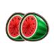 lightning coins hold and spin watermelon symbol icon