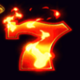 lightning fruits quad 7 symbol icon