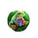lightning gorilla 2 xmas maximum boltage frog symbol icon