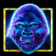 lightning gorilla gorilla symbol icon