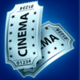 lights camera action tickets symbol icon