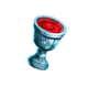 lock and hit red knight cup symbol icon