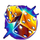 lock it link diamonds dices symbol icon