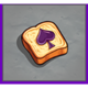 long neck fortune spade toast symbol icon