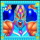 lucha loot man blue symbol icon