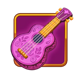 lucha lucha respin rumble guitar symbol icon