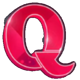 luck reactor red q symbol icon