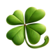 lucky destiny clover symbol icon