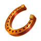 lucky destiny horseshoe symbol icon
