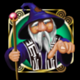 lucky dragon wizard symbol icon