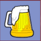 lucky haunter beer symbol icon