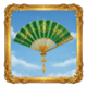 lucky koins dragon fan symbol icon