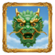 lucky koins jade dragon symbol icon
