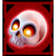 lucky lanterns skull symbol icon
