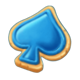 lucky lanterns spade symbol icon