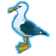 lucky larrys lobstermania megajackpots seagull symbol icon