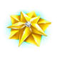 lucky wizard star symbol icon