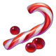 mad hit ho ho hot pudding candy cane symbol icon